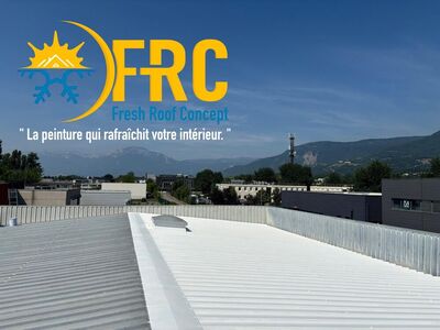 Pose de peinture thermique à Montbonnot